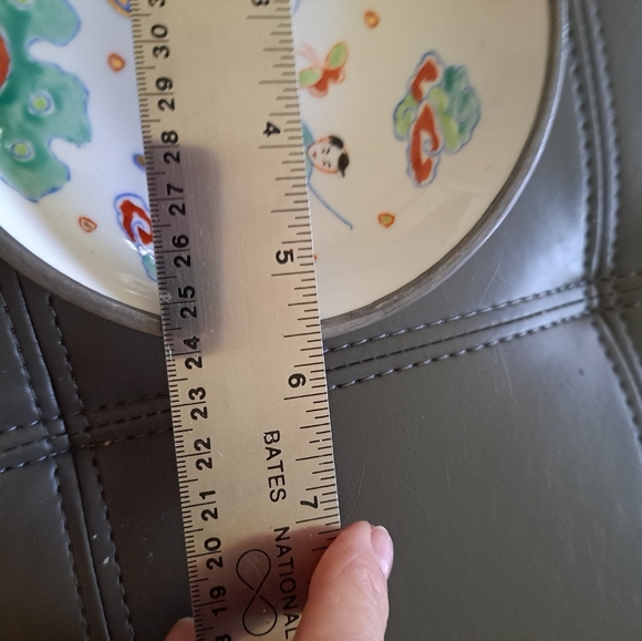 Vtg Japanese Porcelain Ware Hand Decorated in Hong Kong Bowl/Dish - Picture 3 of 3